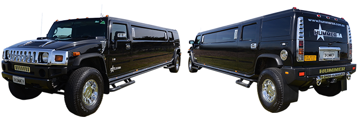 Black Stretch Hummer Limousine - Adelaide