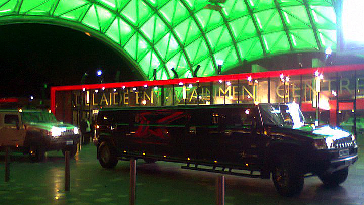 Stretch Hummer Limousine - Adelaide Entertainment Centre